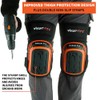 WrightFits Professional Knee Pads, Heavy Duty Support Gel Cushions with