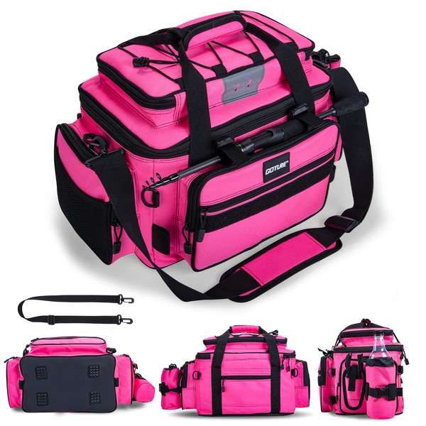 Goture Fishing Tackle Bag, Store Up to 4PCS 3700 Plus