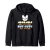Adorable But Psycho But Cute But Weird Bunny Meme Hooded