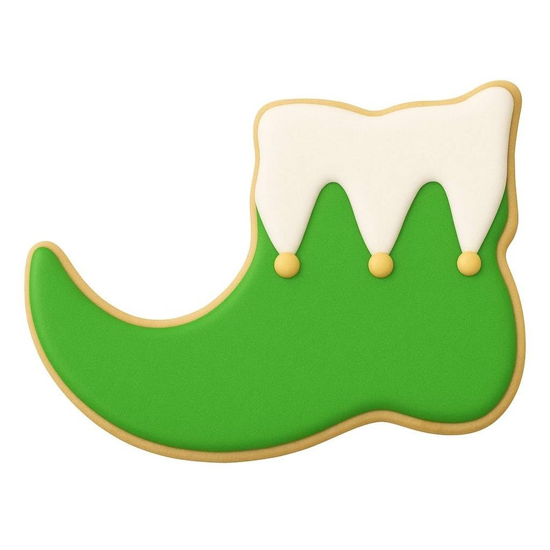 Elf Shoe 3.5 Inch Cookie Cutter from The Cookie Cutter