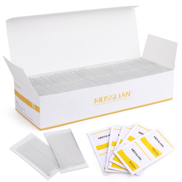 MOSSLIAN Hearing Aid Cleaning Wipes and cloth Individually Wrapped,Cleaning Wipes