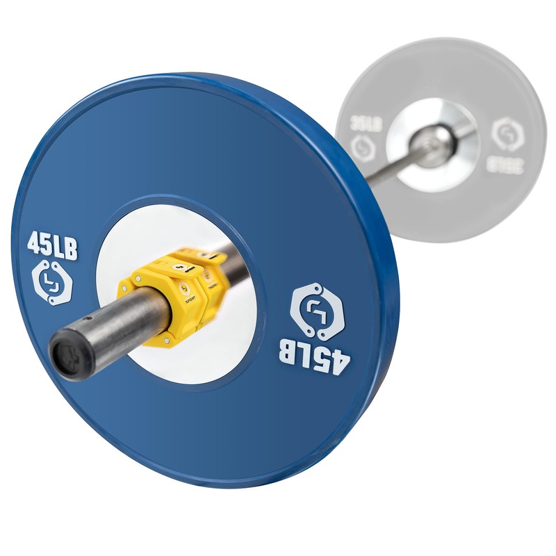 Lock-Jaw Sport Olympic Barbell Collar - Quick Release Barbell Clamp