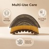 3 Flannel Bag with Face Lymphatic Brush and Massage Comb,