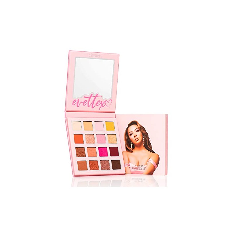 Beauty Creations x Evettexo Paleta de sombras 16 tonalidades
