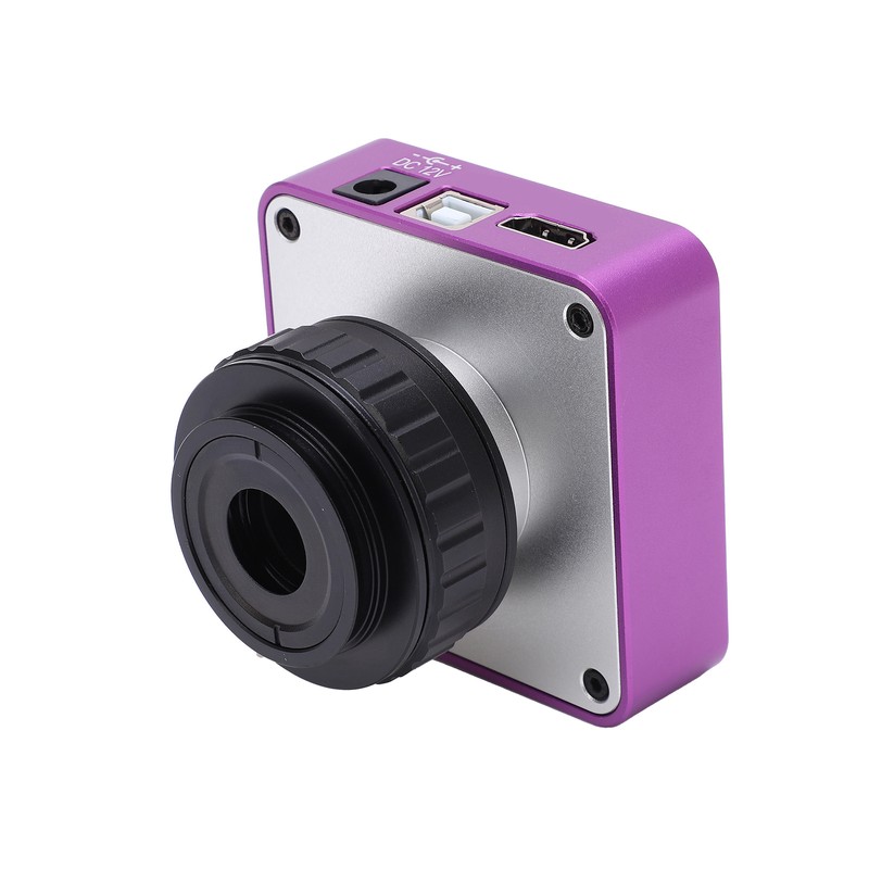 2K 51MP Industrial Digital Microscope Camera 0.5X CMount Lens for