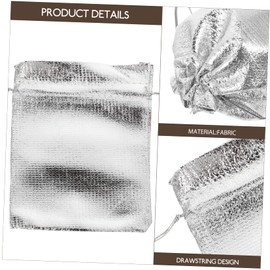 COLLBATH 30piezas Bolsas De Organza Con Cordón Para Fiesta Embalaje De Joyas Y Dulces Bolsitas Decorativas Multiusos