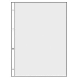 Document Sleeves A4 Polypropylene 75 Microns Pack of 100 Waterproof