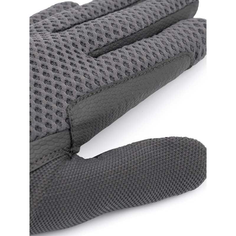 LeMieux Unisex 3D Mesh Riding Gloves in Grey - Lightweight