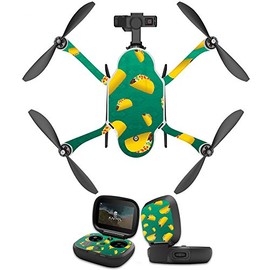 MightySkins Skin Compatible with GoPro Karma Drone Headphones wrap Cover Sticker Skins Tacos