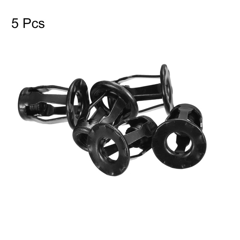 uxcell M6 Jack Nuts, 5pcs Threaded Insert Nut Carbon Steel