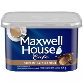 Maxwell House Cafe, Suisse Mocha, Instant Coffee, 205g/7.2oz.,