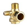 Zinc Alloy Check Valve Compressor, 1/2, 3/8 Inch Air Compressor