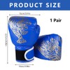 PLUSHCEWT Kids Boxing Gloves Training Sparring Gloves PU Tiger Pattern