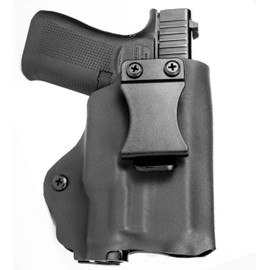 R&R Holsters: Inside The Waistband (IWB) Holster for Canik Handguns with Streamlight TLR7-Sub - Black (Canik Mete MC9, Right)