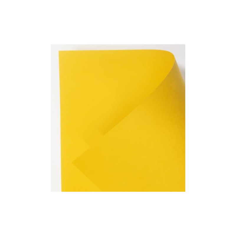 Color Paper, Yellow, Dark Cream, Extra Thick Mouth, Iro, A4,
