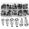 50 Pieces Fishing Rod Tip Repair Kit Rod Tips Kit
