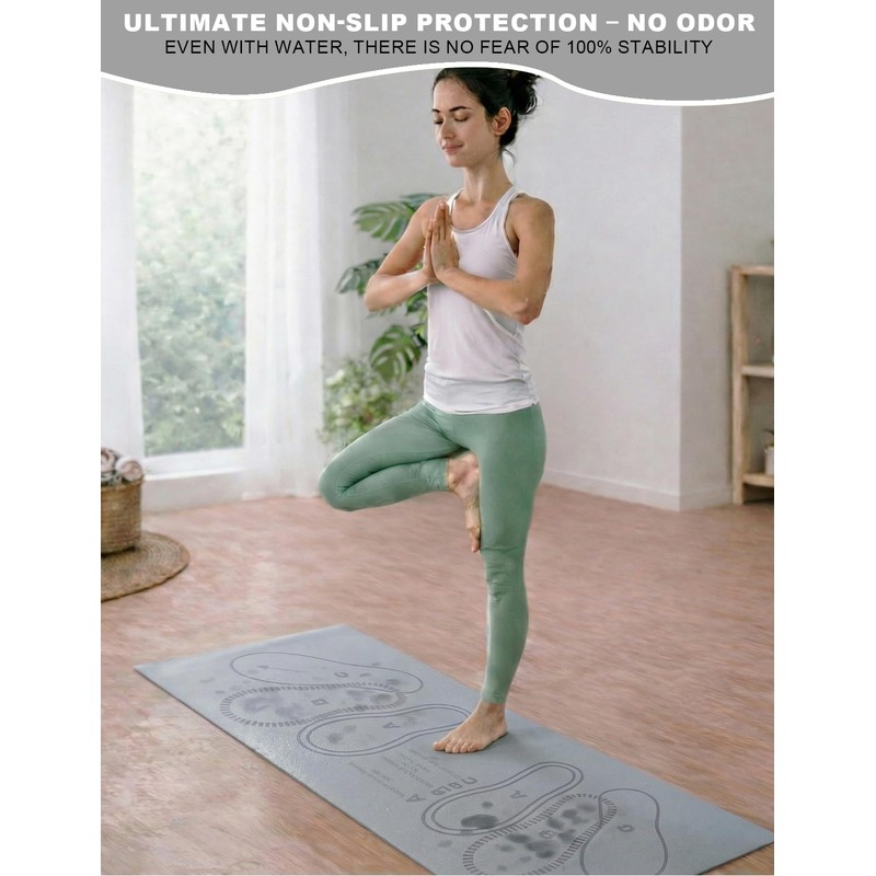 Non-Slip Squat Mat with Foot Position for Women – Ultimate