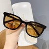 88flix Korean sunglasses for women brown lenses, small face, UV