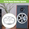 X AUTOHAUX 6" Car Speaker Grills Cover Round with Screws