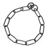 HS Sprenger Pets Accessories Necklace Long Link Stainless Steel Black