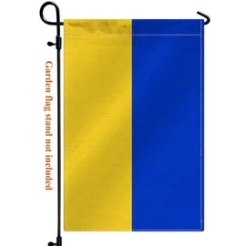 Ukraine Garden Flag,12x18 in Ukrainian Outdoor Banner for Patio Yard With Double Side