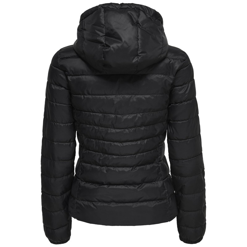 ONLY Female Quilted Jacket, Onltahoe Quilted Jacket, Black (Black)
