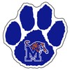 Memphis Decal (M TIGER PAW DECAL 3" (3",4",6",12"), 3 in)