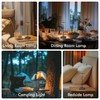 FUNTAPHANTA 3 Pack Black Small Cordless Table Lamps Rechargeable, Battery