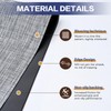 Vinyl Floor Mat Waterproof Area Mat Non Slip PVC Vinyl