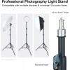 LINCO 90" Light Stand Tripod w Reflector Disc Holder Clip