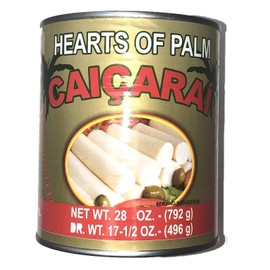 Caiçaraí - Hearts of Palm - 27.94 Oz (PACK OF 01) | Palmito - 792g