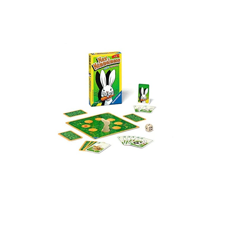 Ravensburger 23119 Max Mümmelmann, Gift Game for 2-4 Players, Children's