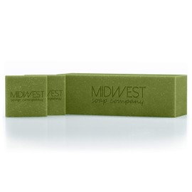 Green Tea Artisan Soap Loaf with Cut -3 Pounds