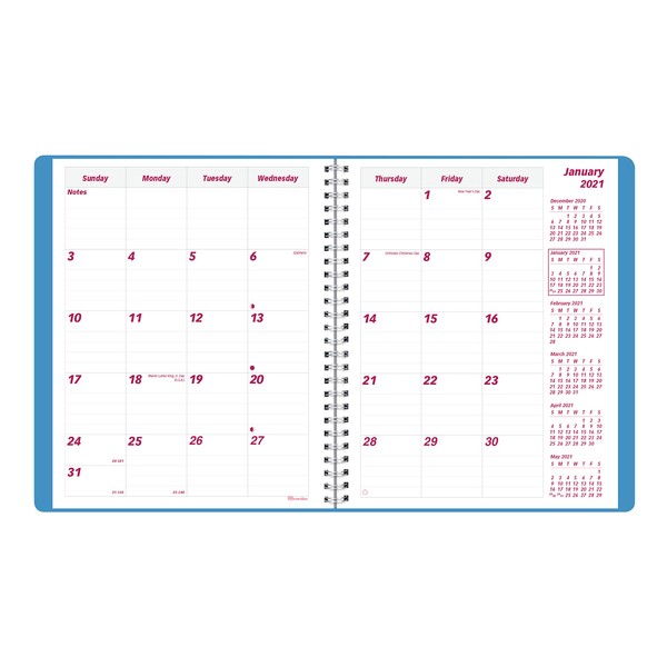 Brownline 2024 Essential Monthly Planner, 14 Months, December 2023 to