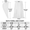 ROSYLINE Bath Towel for Women Towel Wrap with Hair Drying&Adjustable