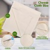 10 PCS Cheese Cloths for Straining, 20x20 Inch Grade 100