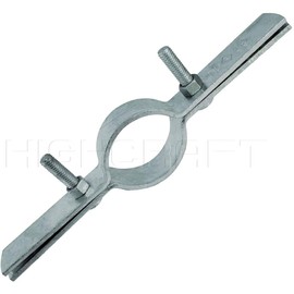 Highcraft RISEG01-10 Riser Wall Ceiling Mount Vertical Piping Support-Plumbing Extension Bracket-Clamp Strap for Copper, IPS, CPVC, PVC, Galvanized Steel Tubing