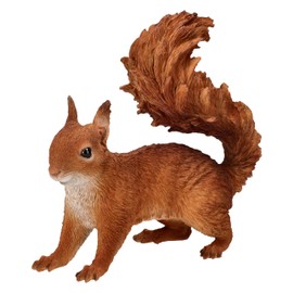 Squirrel Garden Ornament - Lifelike HotAnt Figurine, 22 cm, Weatherproof & Hand Painted