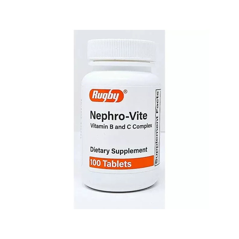 Rugby 536730001 Nephro Vite 100 Tabs (Each) X 2 BOTTLES