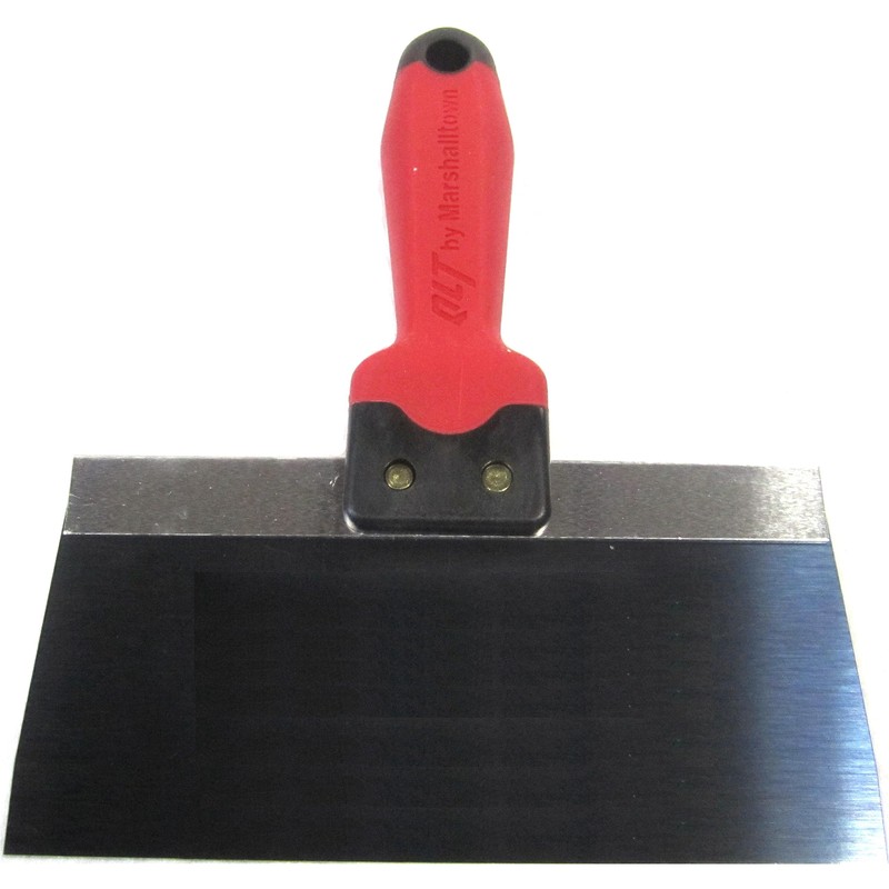 QLT SOFT GRIP Taping Knives, Blue Steel, 8 Inch, BSTK8