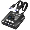 USB 3.0 Switch, Bi-Directional USB Switcher USB Splitter 1 in