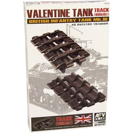 AFV Club 35197 Workable Track for Valentine Mk 1, Vehicles