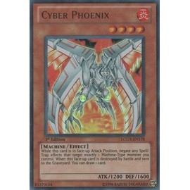 YU-GI-OH! - Cyber Phoenix (LCGX-EN178) - Legendary Collection 2 - 1st Edition - Ultra Rare