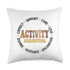 Awesome Activity Director Squad Activity Professionals Week Throw Pillow