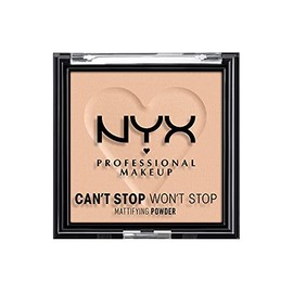 NYX PROFESSIONAL MAKEUP Can't Stop Won't Stop Mattifying Pressed Powder - Light Medium