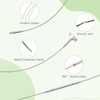 BsHooker Interchangeable Cables for Circular Knitting Needles 47.2 Inch