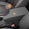 AOMSAZTO Armrest Covers for 2018-2023 Subaru Crosstrek Carbon Fiber