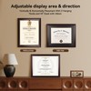 GAMYPET Solid Wood Diploma Frame 8.5 x 11 Certificate Frames