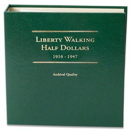 Littleton Coin Company 1916-1947 Liberty Walking Half Dollar Album Coin Storage