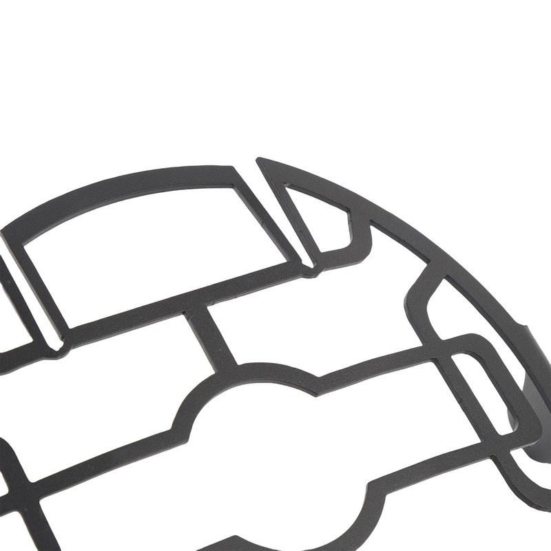 Motorcycle Headlight Cover, Metal Lightweight Stylish Look Headlamp Protector Cover